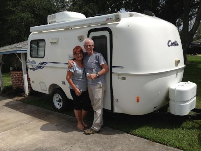 Mamacita with her new Casita!