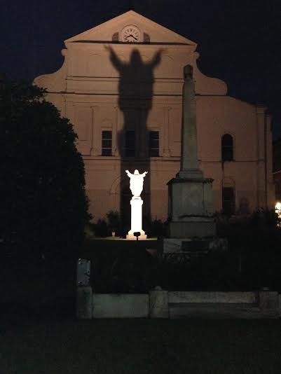 St. Louis Cathedral anchors Jackson Square located across from our hotel