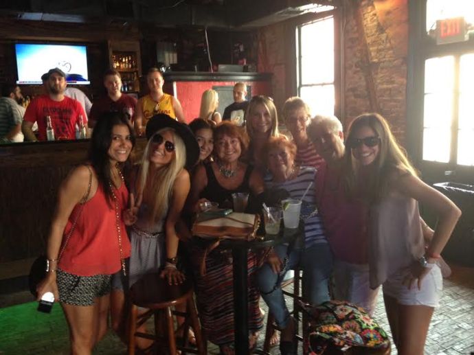 The "window" or "door" bar on Bourbon Street