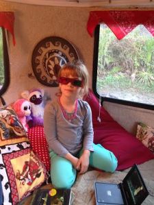 Just big enough on a rainy day to stay inside & watch movies